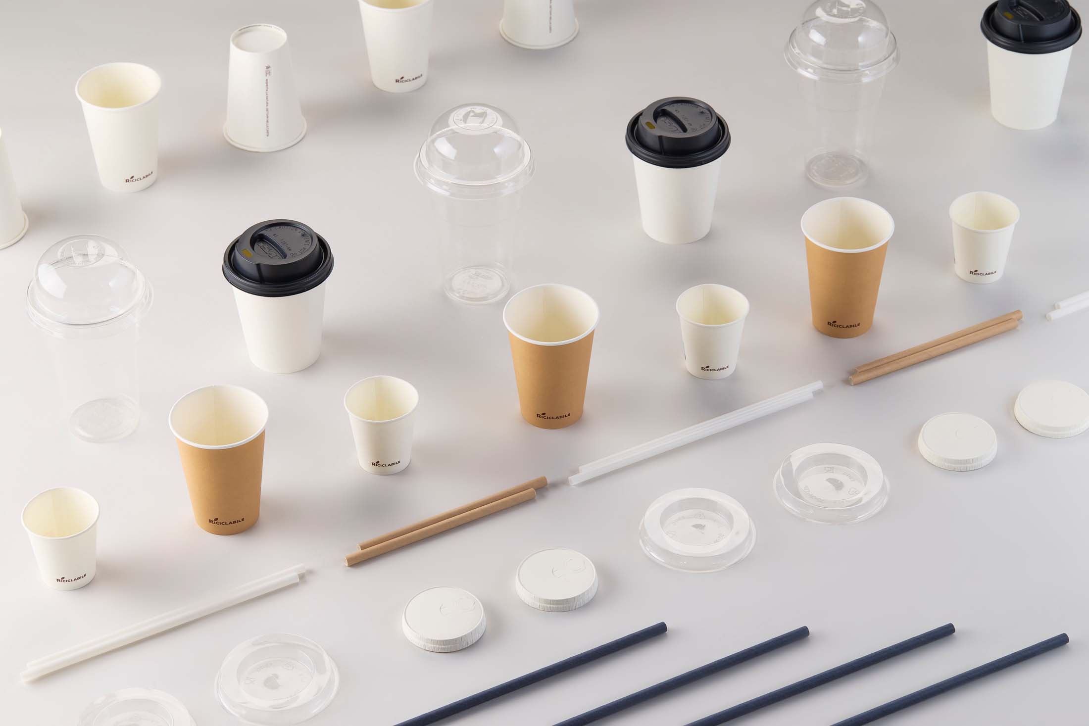 Carta Alto Garda - Bicchieri e cannucce